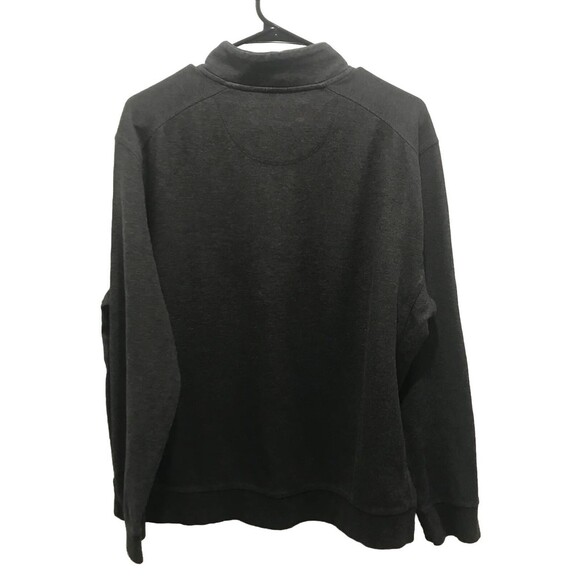 Men’s English Laundry 1/4 Zip Fleece Waffle Knit Pullover Sweater Size XL Gray - Picture 8 of 8